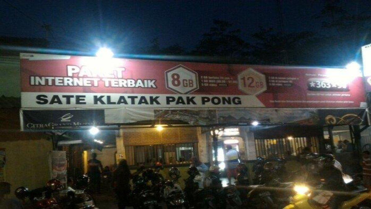KULINER SATE KLATAK - Warung Sate Klathak Pak Pong