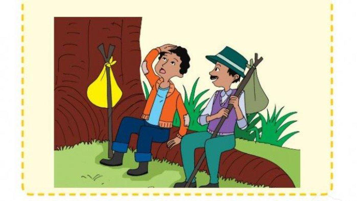 Buku Tematik Kelas 3 SD/MI Tema 2 Subtema 1 Pembelajaran 2 halaman 12, 13, 15, dan 16 tentang Pengembara dan Sebuah Pohon.