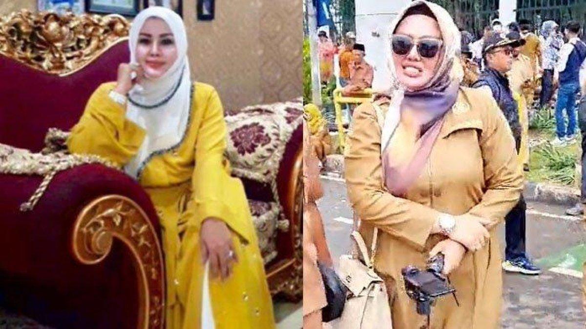 Kades Gunung Menyan Wiwin Komalasari disebut-sebut menggunakan dana desa untuk memenuhi kehidupan galmornya.