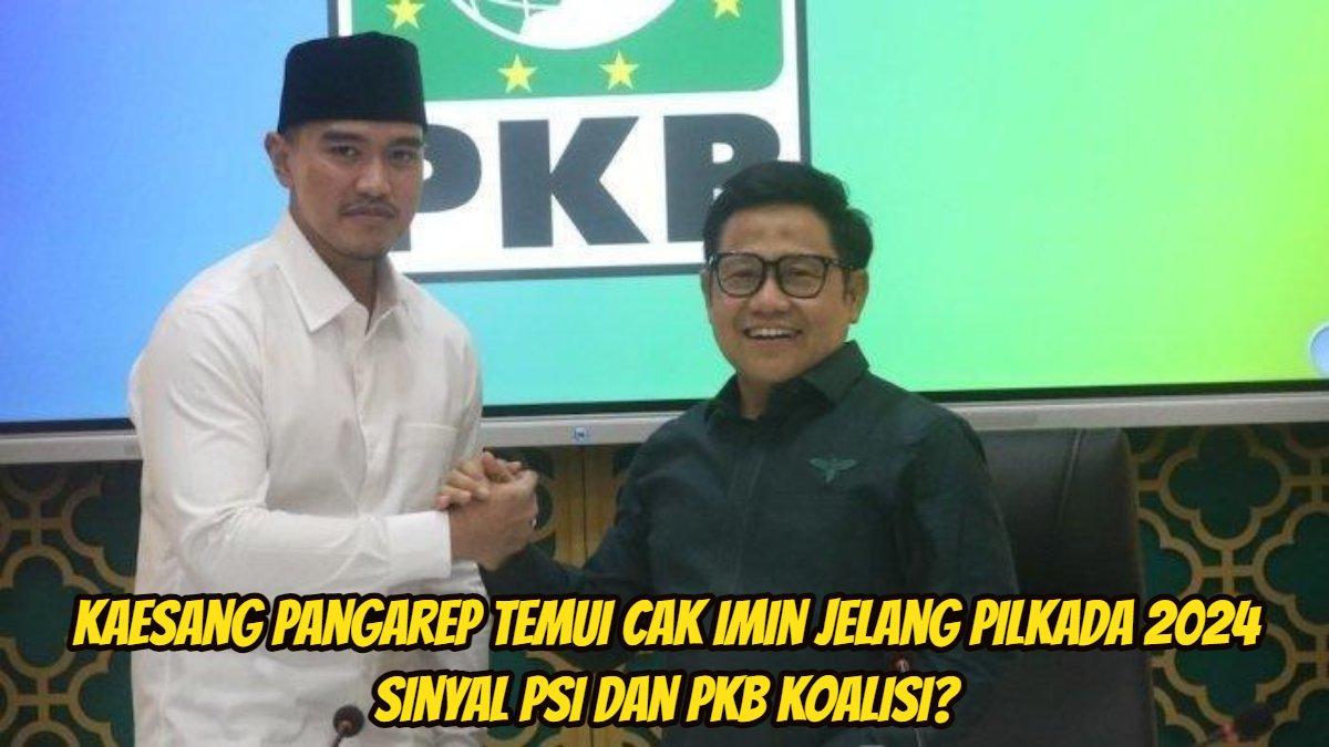 Kaesang Pangarep temui Cak imin jelang Pilkada Serentak 2024