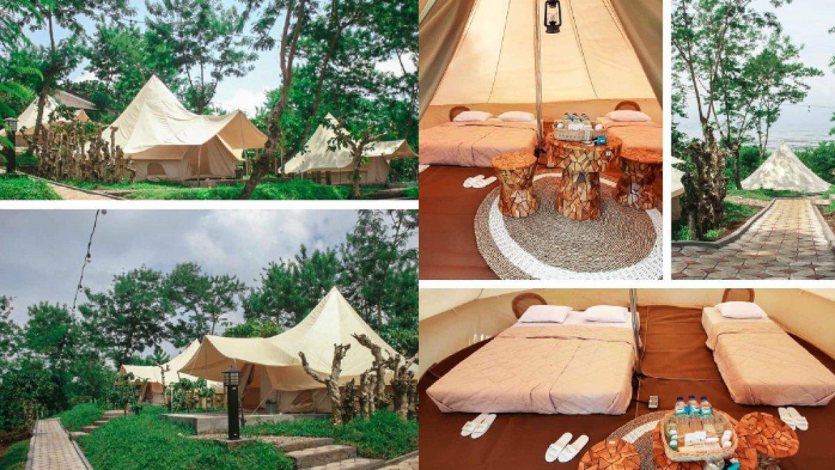 KAMPOENG KOPI BANARAN - Potret camping di Kampoeng Kopi Banaran, diambil dari Instagram pada Selasa (18/3/2025). Kampoeng Kopi Banaran berada di Kecamatan Bawen, Kabupaten Semarang, Jawa Tengah.