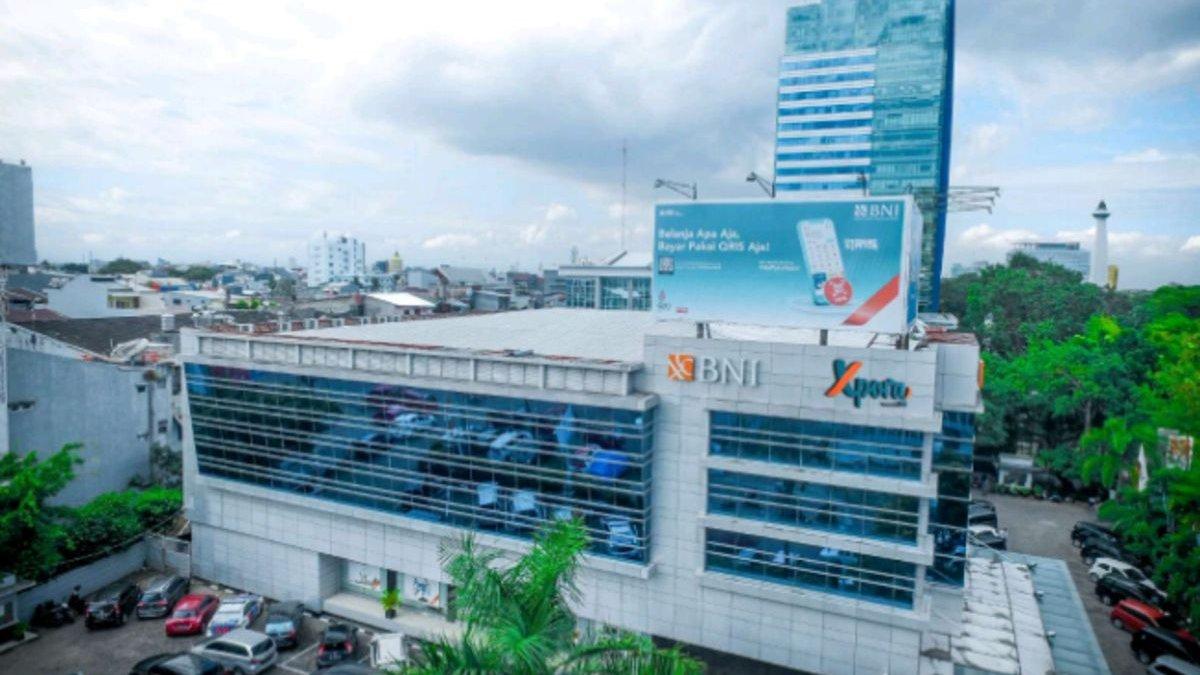 Kantor BNI Cabang Makassar.