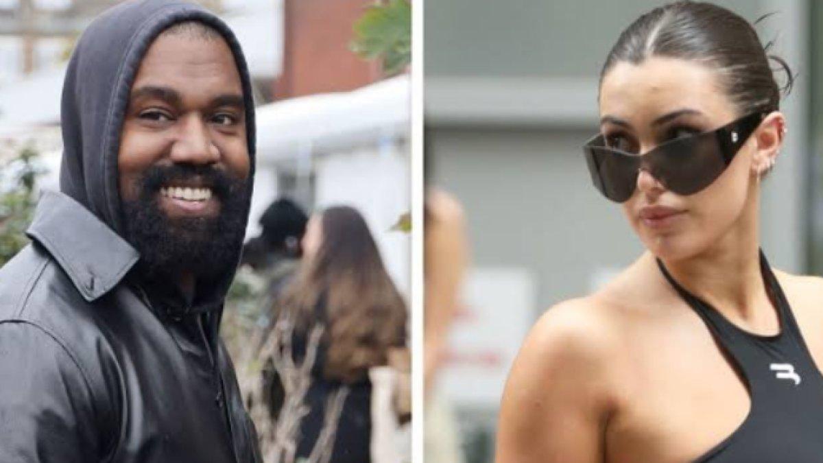 Kanye West dan istrinya, Bianca Censori.