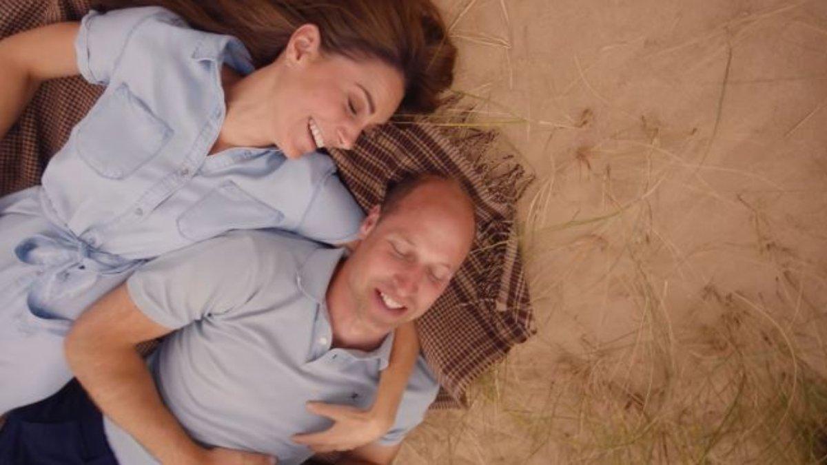 Kate Middleton bersama suami tercinta.
