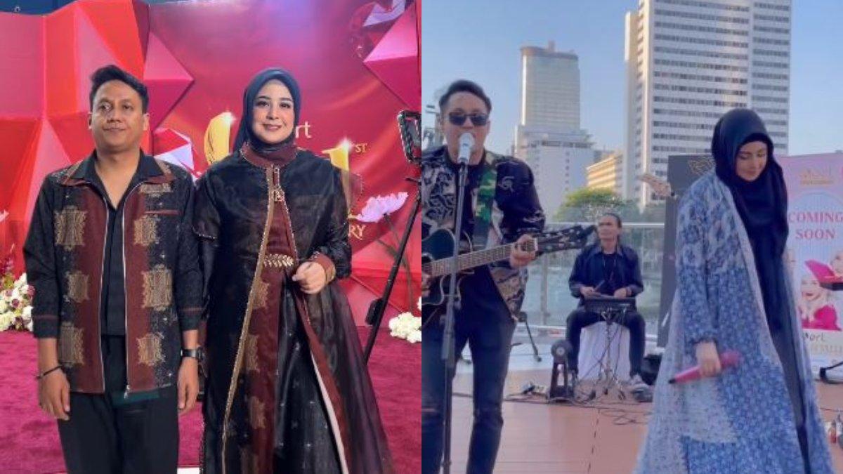 Kebersamaan Risty Tagor dan Ang Sharly