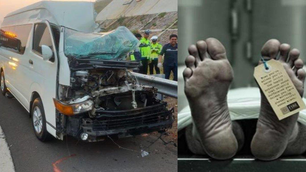 Kecelaakaan mobil Hiace berisi siswa SLB asal Majalengka di Tol Cisumdawu, Sumedang, Jawa Barat, 2 tewas, 10 terluka