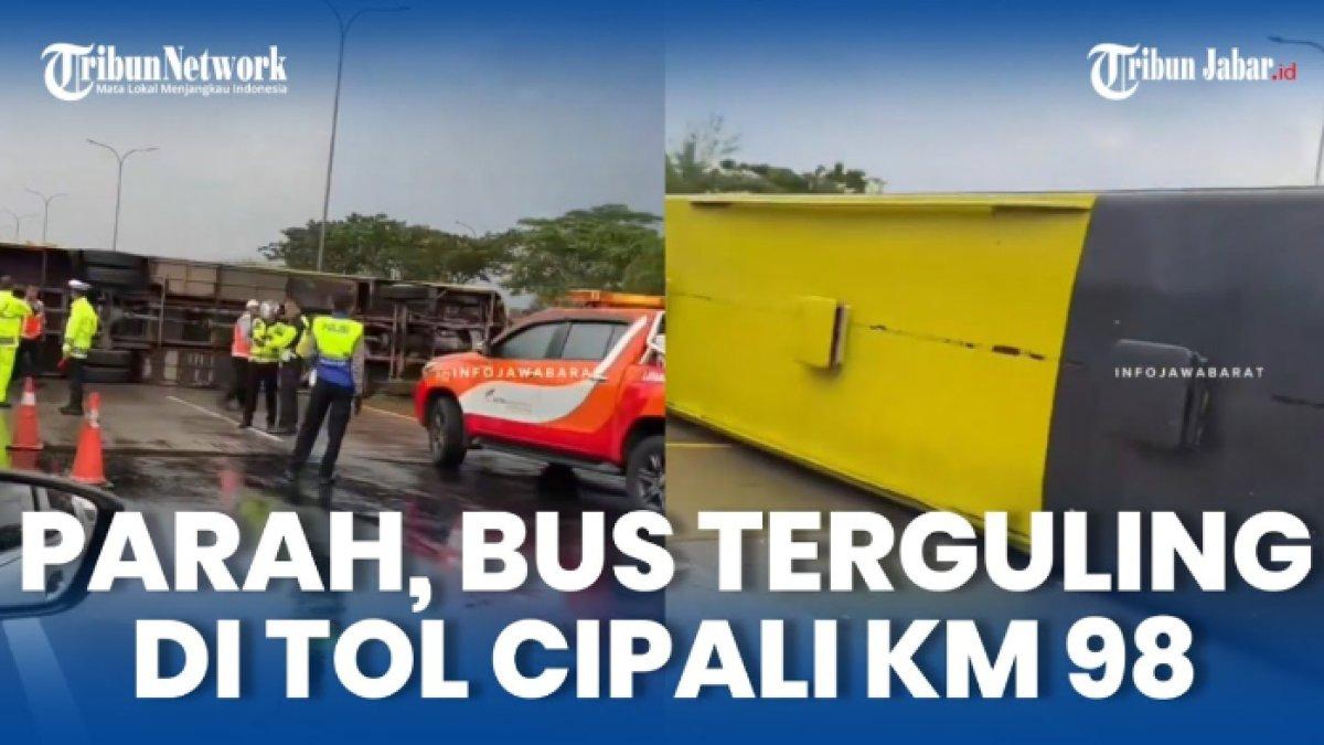 Kecelakaan bus di Cipali saat mudik Lebaran 2024