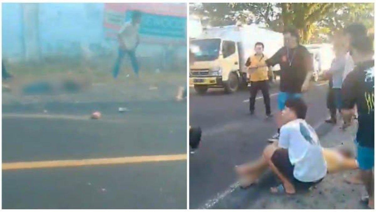 Kecelakaan maut 6 pejalan kaki tertabrak truk di Minahasa Utara, 2 orang tewas