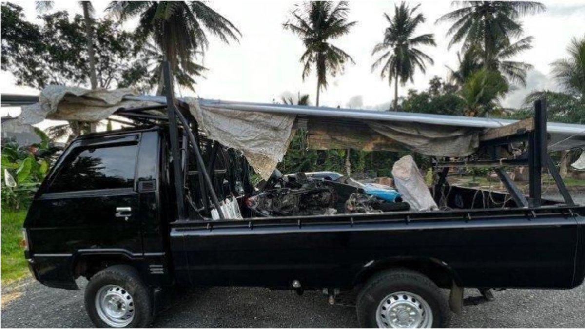 Kecelakaan maut pemotor wanita tewas usai tertabrak pikap oleng