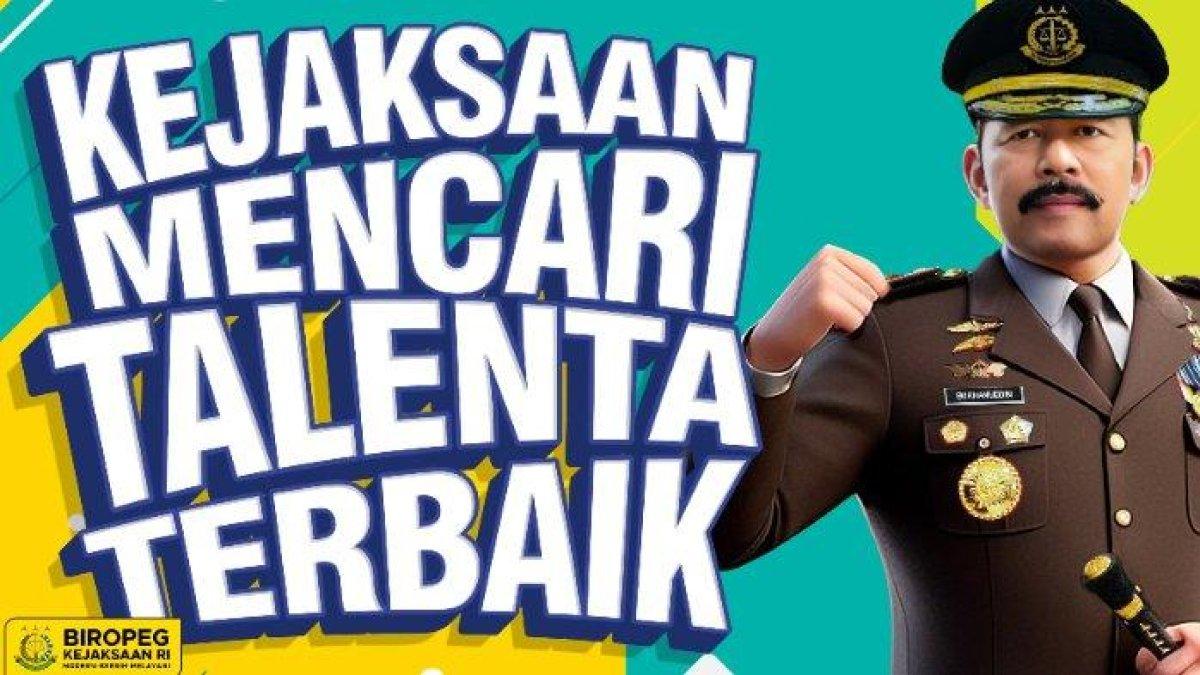 Kejaksaan RI buka 9.694 formasi CPNS 2024, terdiri dari tenaga teknis dan tenaga kesehatan, terbuka bagi lulusan SMA, D3 hingga S1.