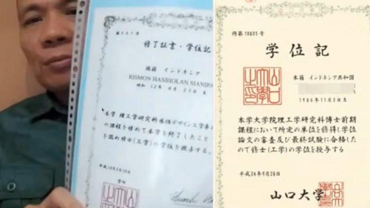 IJAZAH RISMON - Kejanggalan ijazah Rismon Sianipar, penuduh ijazah Jokowi palsu