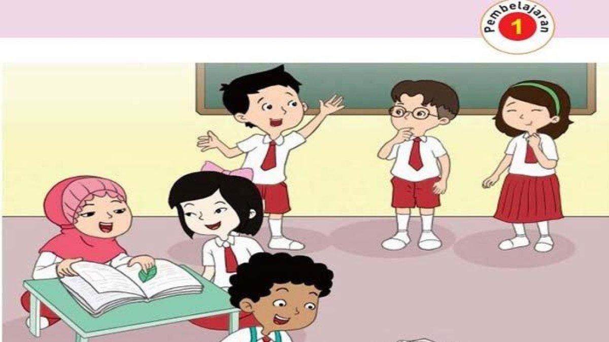 JAWABAN Kelas 1 SD Tema 2 Subtema 3, Soal Tematik Tentang Gemar Menggambar Pilihan Ganda Essay