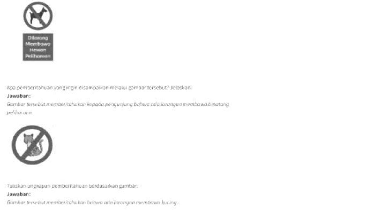 Tematik Kelas 1 SD Tema 7 Subtema 2 Pembelajaran 1