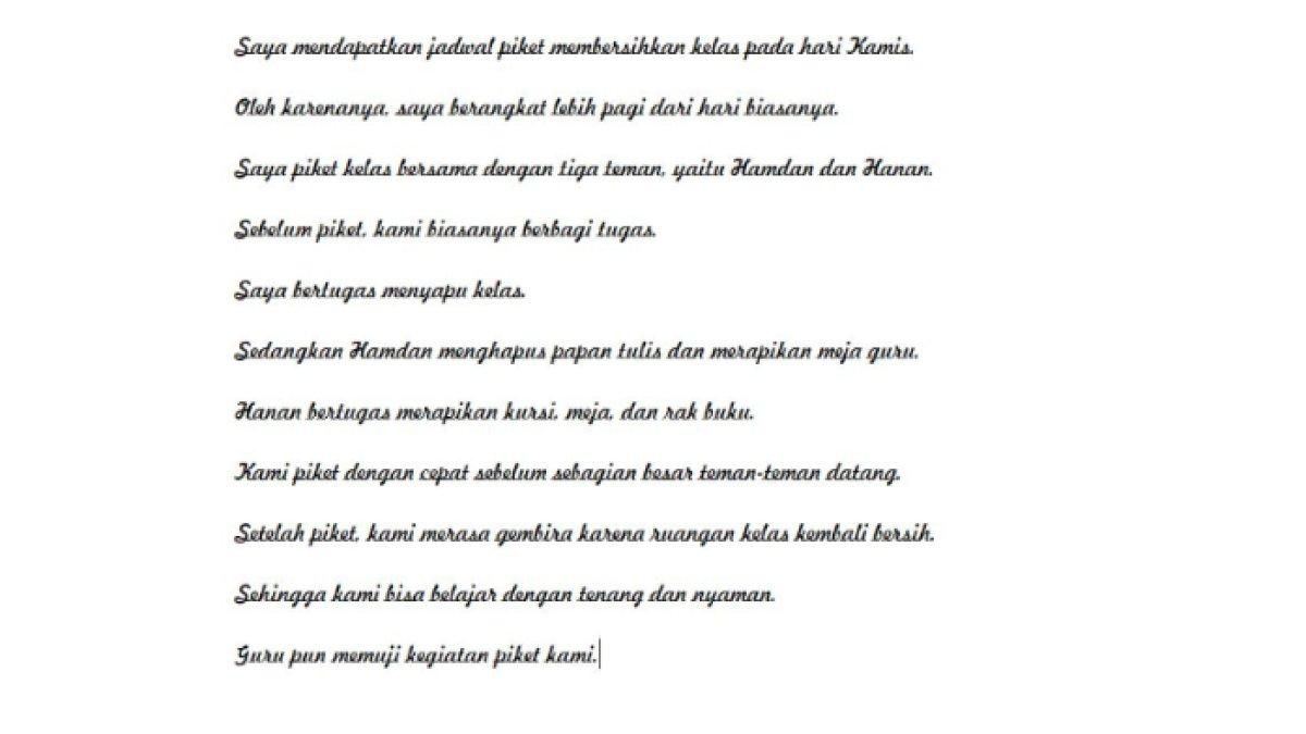 Kunci Jawaban Tema 6 Kelas 2 Halaman 122