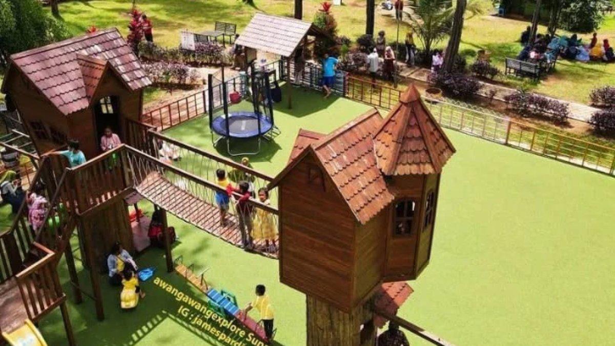 WISATA ALAM - Potret Kemit Forest Education diambil dari Instagram pada Senin (10/3/2025). Kemit Forest Education tawarkan pemandangan menyejukkan.