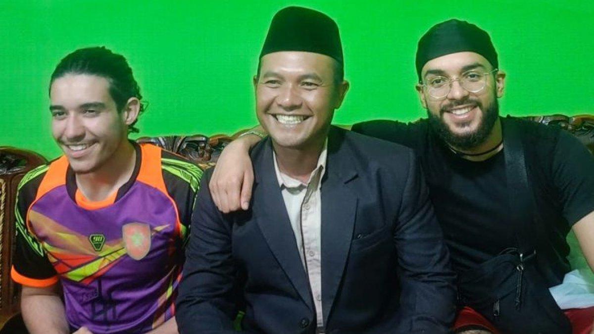 WNA yang tersesat dan berujung ikut acara halalbihalal di Magelang Jawa Tengah