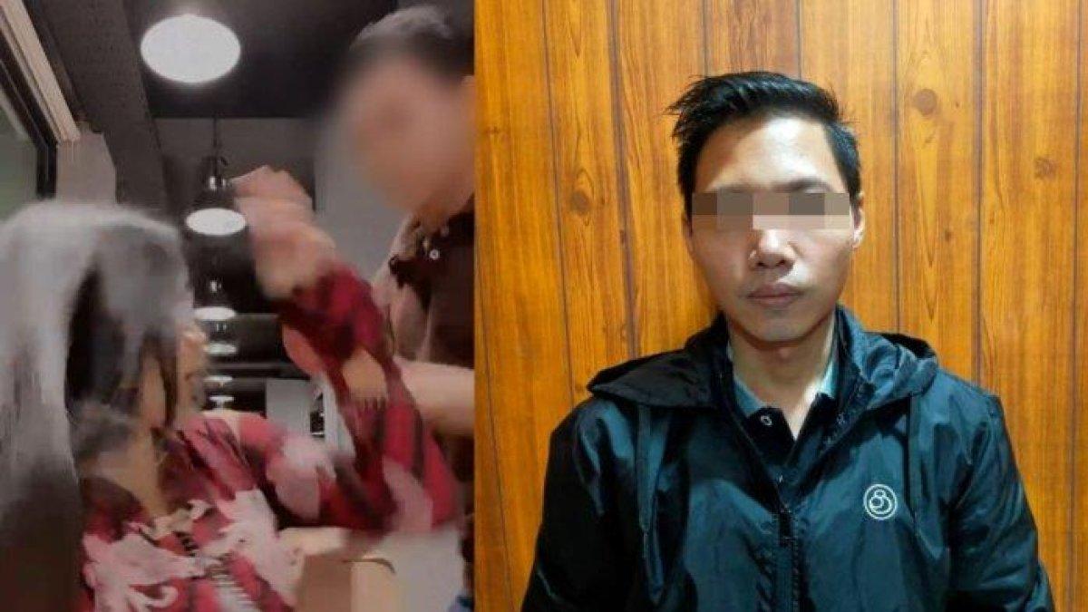 Kepolisian Resor Kota Kendari menahan pelaku pemukulan perempuan di restoran cepat saji di Kendari