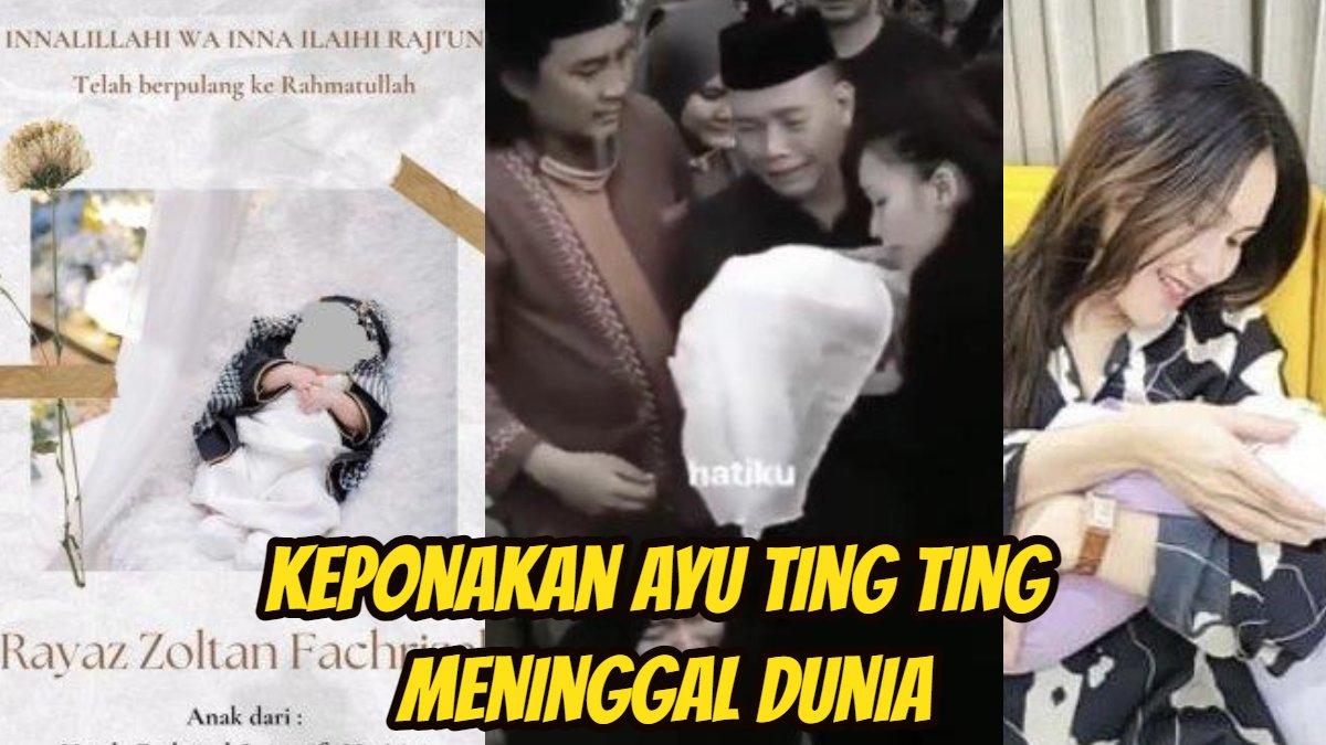 Keponakan Ayu Ting Ting meninggal dunia