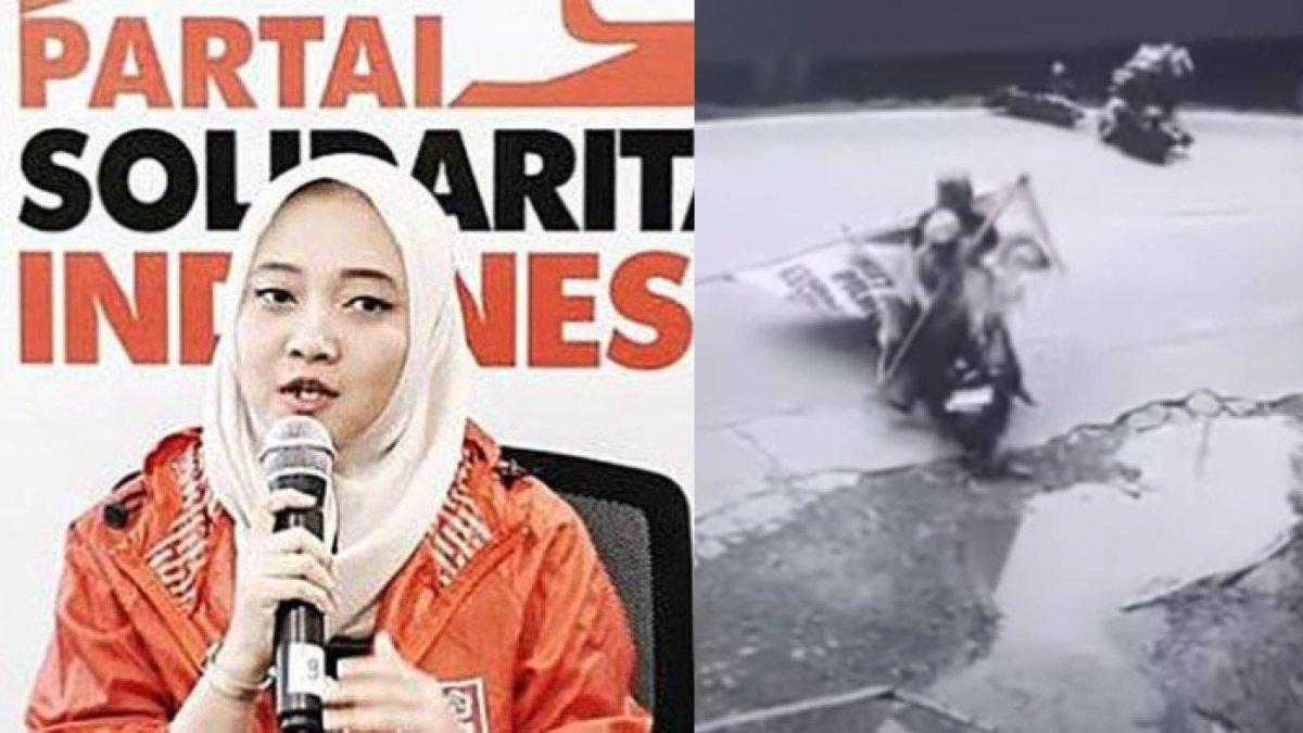 Ketua DPW PSI DKI Jakarta, Elva Farhi Qolbina tanggapi persoalan baliho jatuh di Kembangan yang sebabkan kecelakaan