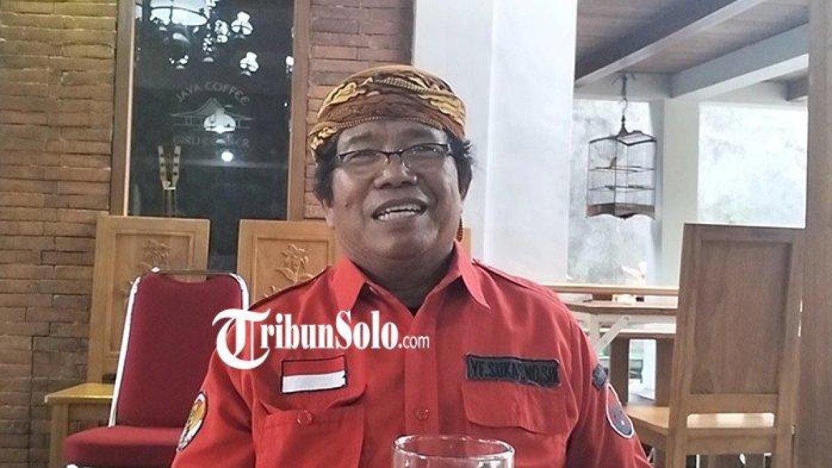Ketua Tim Pemenangan Pilkada DPC PDI Perjuangan Solo, Jawa Tengah, YF Sukasno.