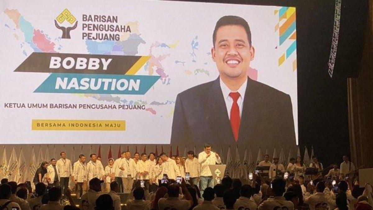 Ketua Umum Barisan Pengusaha Pejuang Bobby Nasution