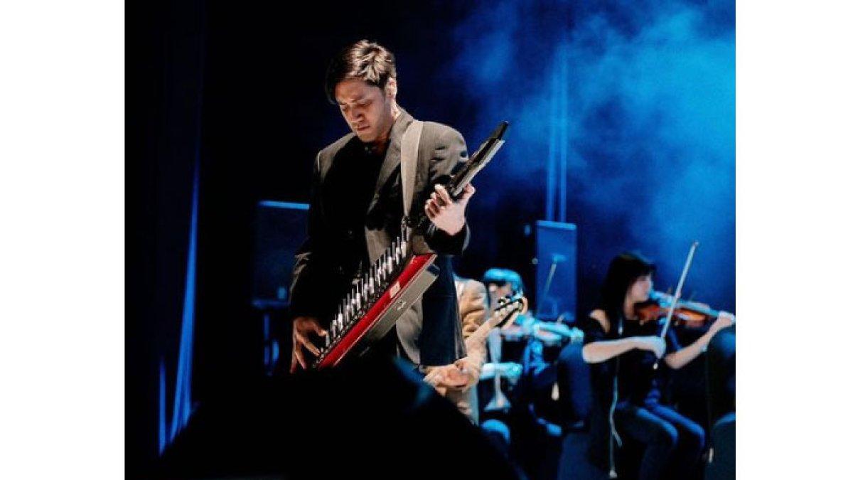 Kevin saat ngeband