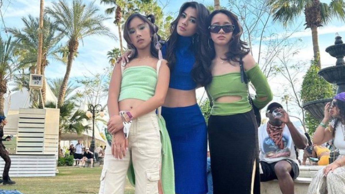 Kierra Ong, anak sulung dari Adinda Bakrie yang gayanya bak sosialita di usia remaja.