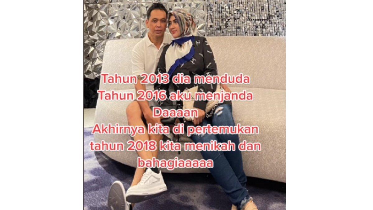 Kisah cinta viral Laila bersama suaminya.