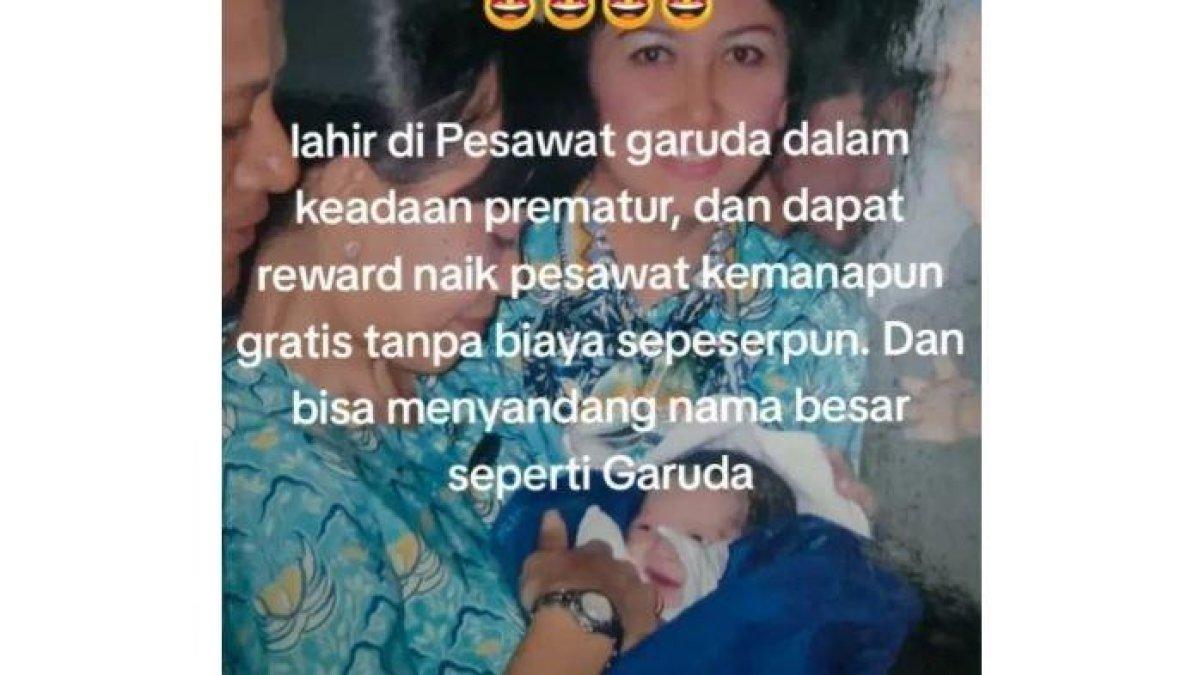 Kisah remaja yang terlahir di peswat, kini dapat hadiah terbang gratis seumur hidup.