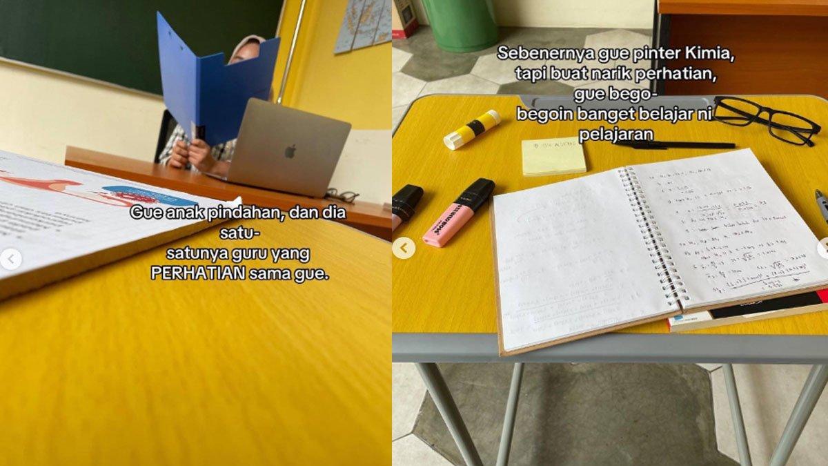 Kisah siswa SMA jatuh cinta dengan gurunya
