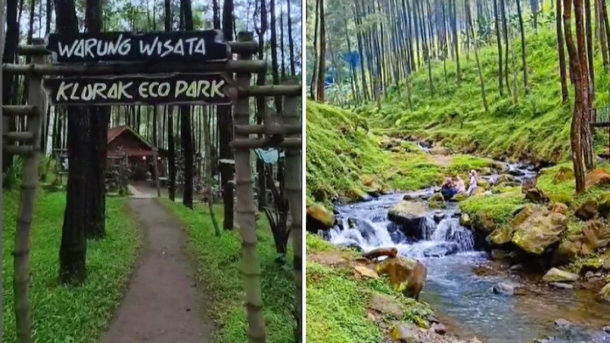 WISATA SERU - Potret Klurak Eco Park diambil dari Instagram pada Jumat (11/4/2025). Klurak Eco Park terletak di Mojokerto, Jawa Timur.