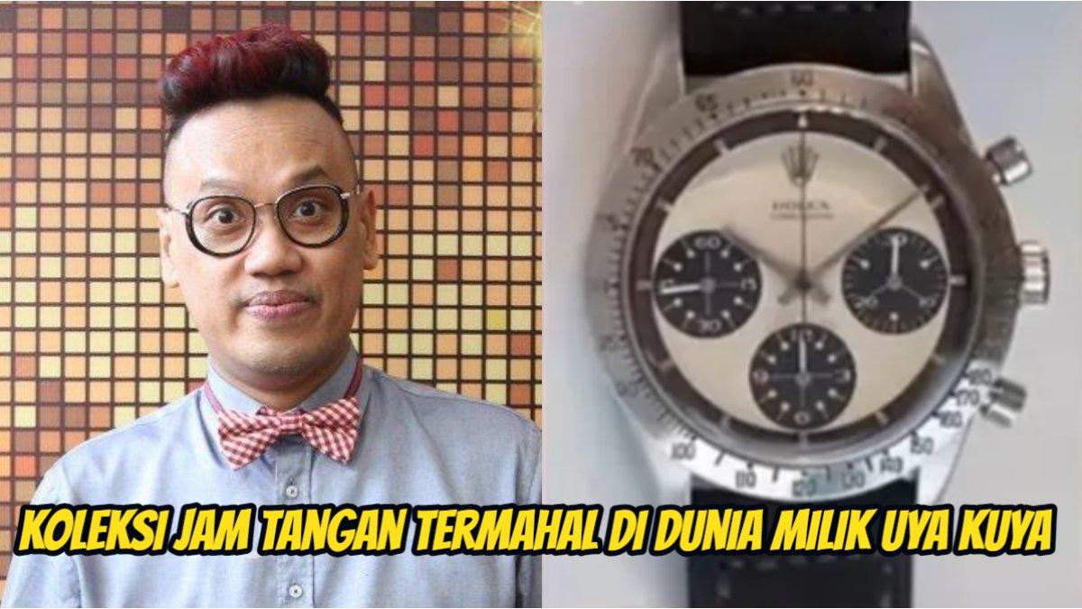 Koleksi jam tangan termahal di dunia milik Uya Kuya