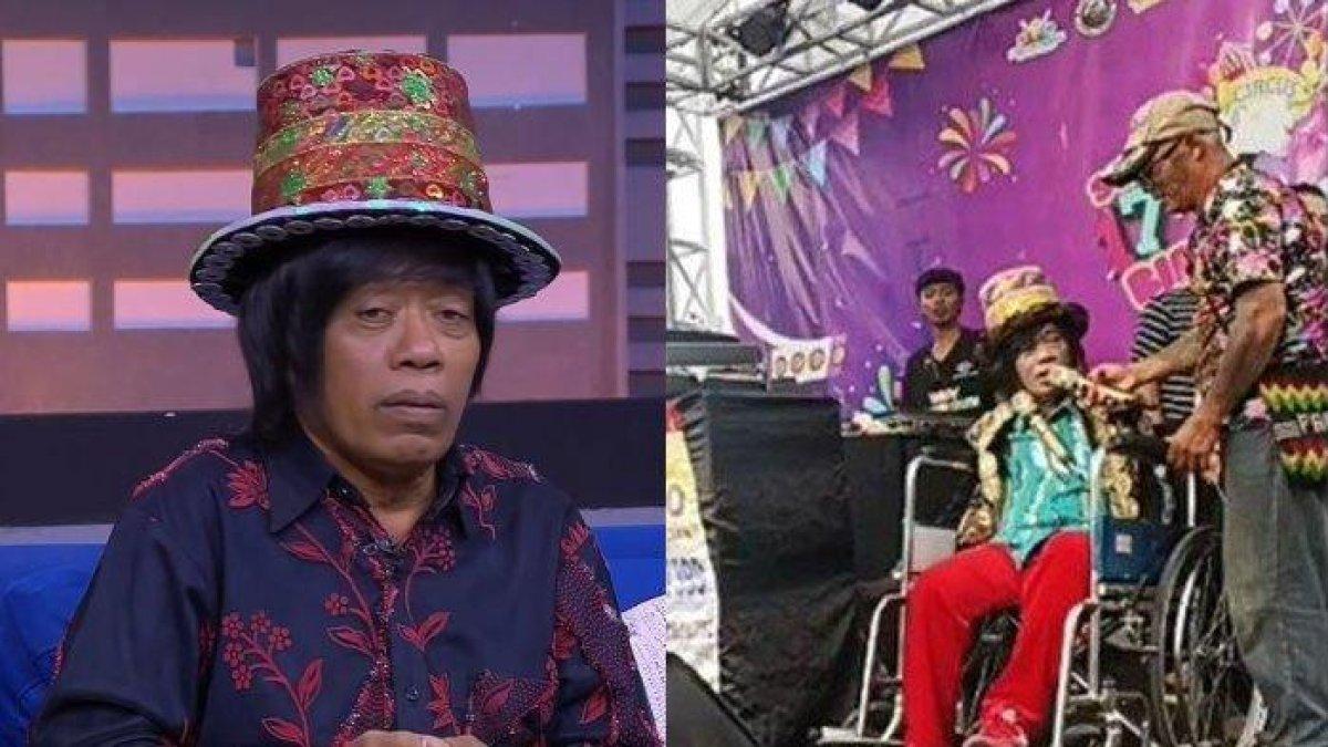 Kondisi terbaru Pesulap Pak Tarno, tetap bermain sulap meski di atas kursi roda setelah 4x derita stroke.