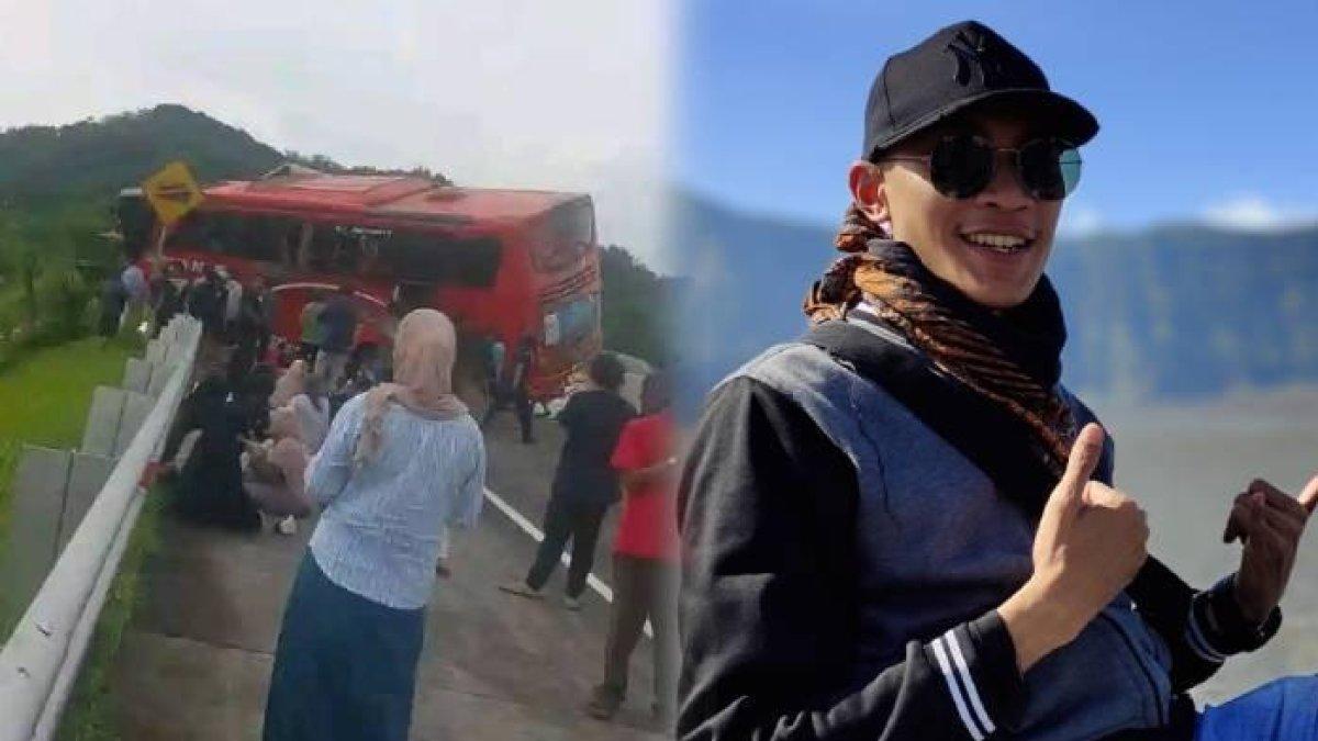 Korban kecelakaan bus PO Tirto Agung di Tol Malang, Tri Subangkit Muliana memposting video terakhir di akun media sosialnya.