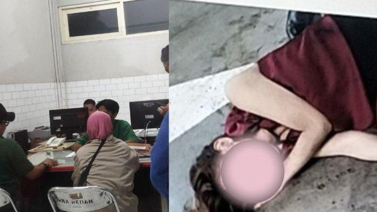Keluarga korban mendatangi kamar mayat RSUD dr Soetomo, Kamis (5/10/2023). Korban tergeletak lemas di parkiran Blackhole KTV Club, Lenmarc Mall.
