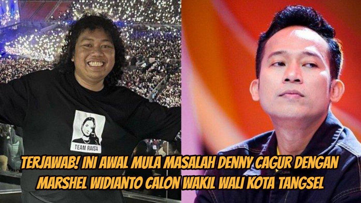Kronologi masalah Denny Cagur dengan Marshel Widianto calon Wakil Wali Kota Tangsel