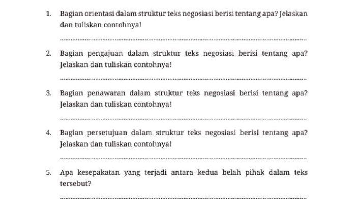 Kunci Jawaban Bahasa Indonesia Kelas 10 Halaman 140 Kurikulum Merdeka Edişi Revis