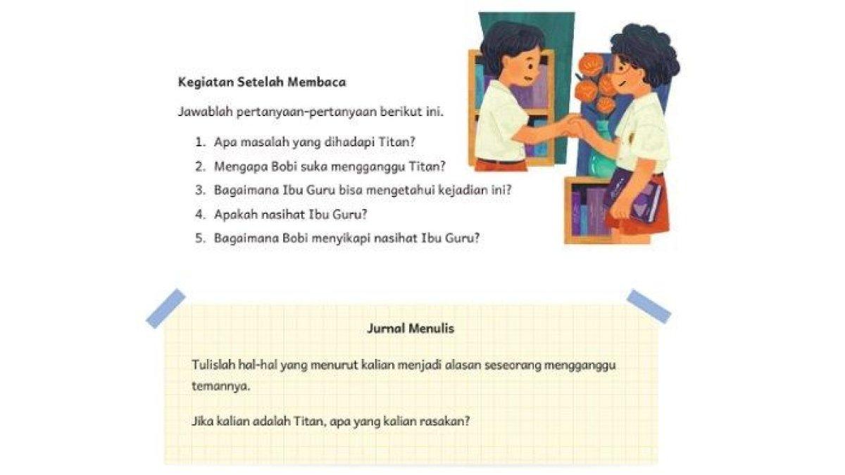 Kunci Jawaban Bahasa Indonesia Kurikulum Merdeka Kelas 5 SD Halaman 175