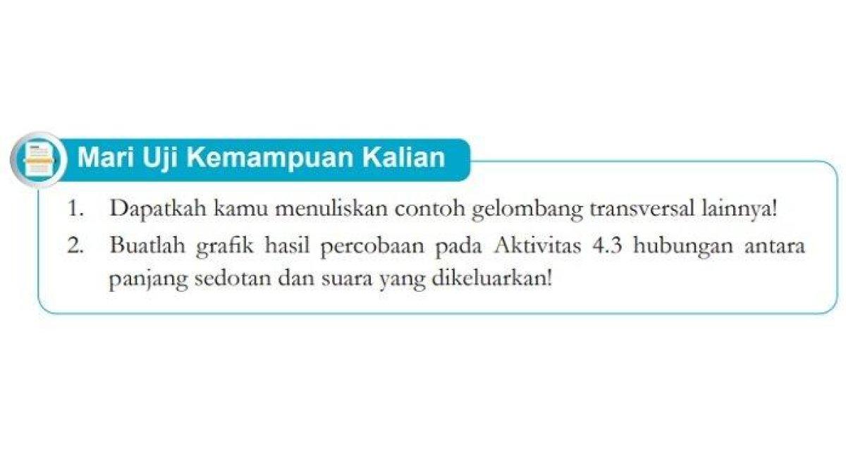 Kunci Jawaban IPA Kelas 8 Halaman 114 Kurikulum Merdeka