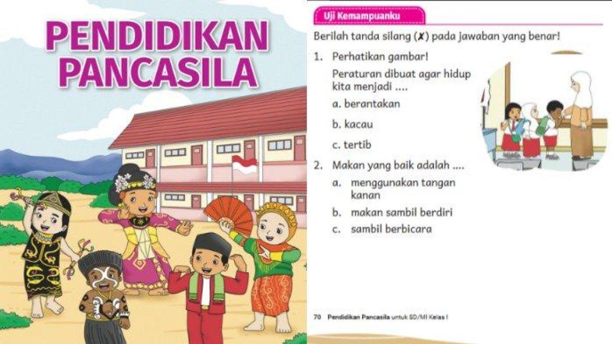 Kunci Jawaban Pendidikan Pancasila Kelas 1