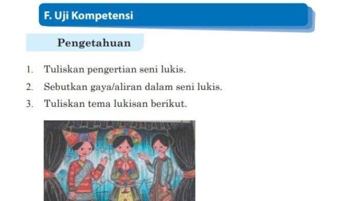 Kunci Jawaban Seni Budaya Kelas 9 Halaman 21 dan 22, Bab 1: Seni Lukis