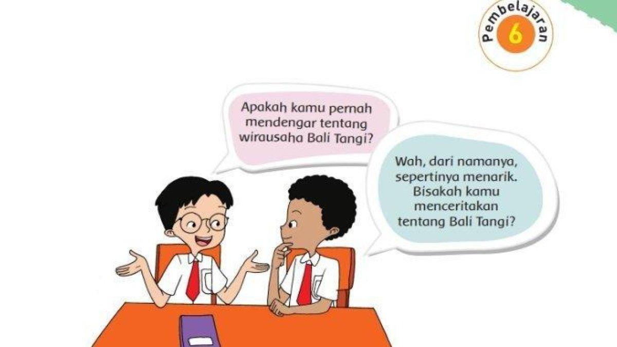 Kunci Jawaban Tema 5 Kelas 6 SD