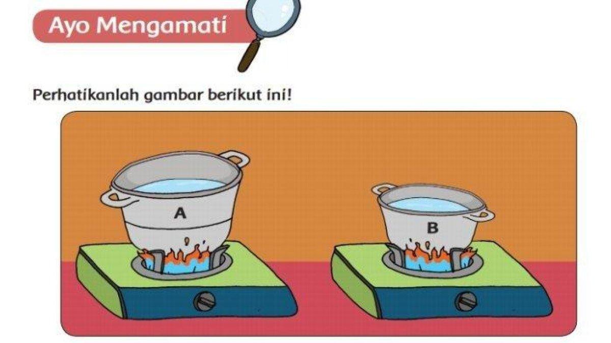 Ilustrasi. Simak, Kunci Jawaban Tema 6 Kelas 5 SD Halaman 53, 54, 57, dan 58 buku tematik tentang Panas dan Perpindahannya serta Suhu dan Kalor.