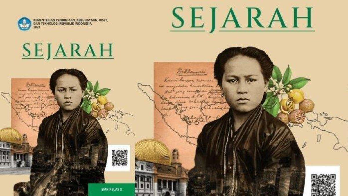 Cover Buku Sejarah Kelas 10 Kurikulum Merdeka.