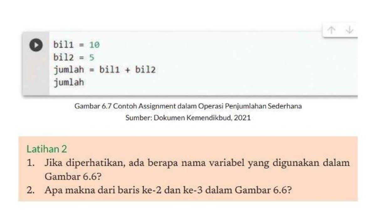 Soal informatika kelas 10 halaman 117 Kurikulum Merdeka