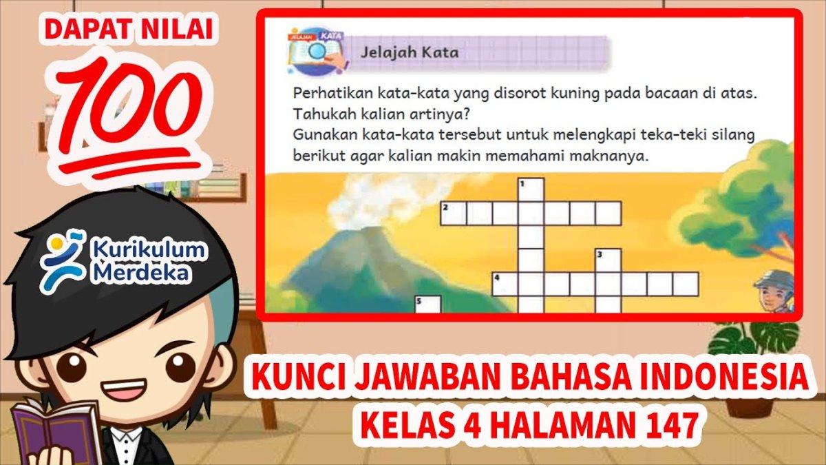Soal & Kunci Jawaban Bahasa Indonesia Kelas 4 SD Kurikulum Merdeka ...