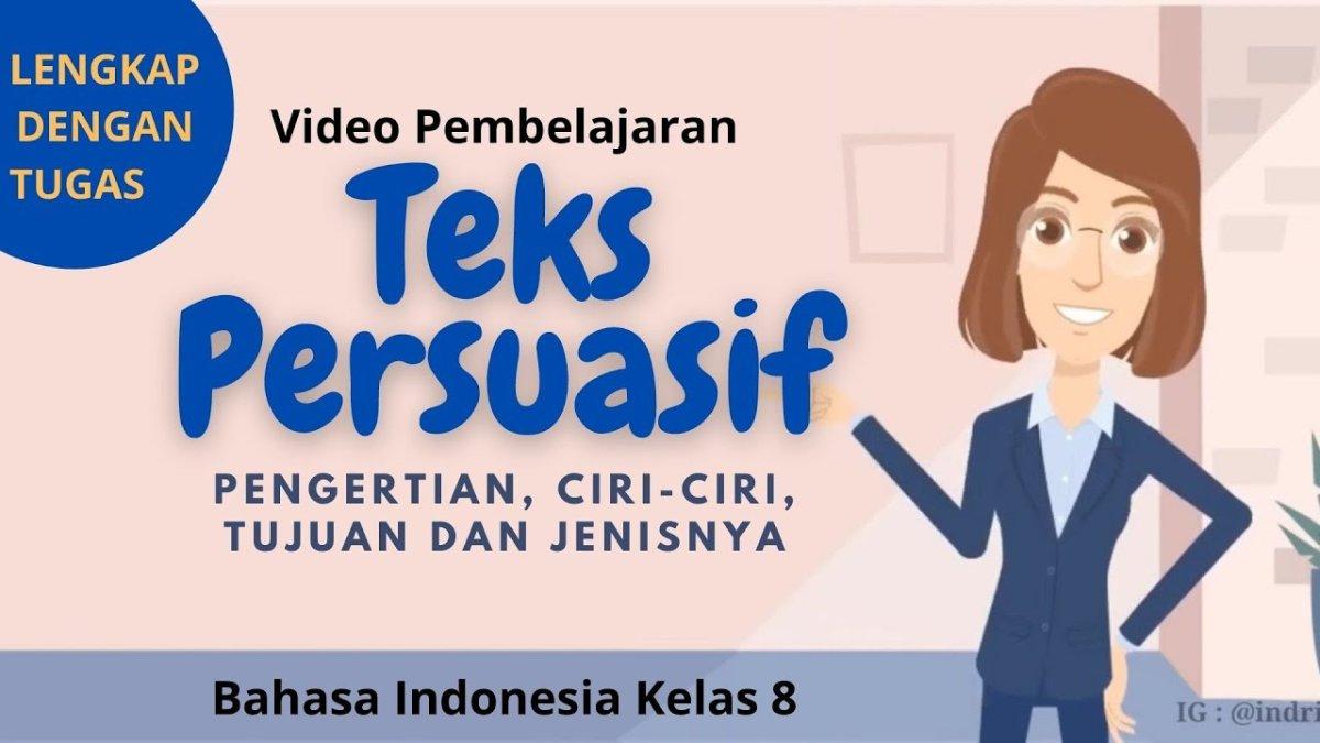 Jawaban soal 'Identifikasilah kalimat persuasif yang ada dalam iklan tersebut!' Bahasa Indonesia Kelas 8 halaman 74 Kurikulum Merdeka.