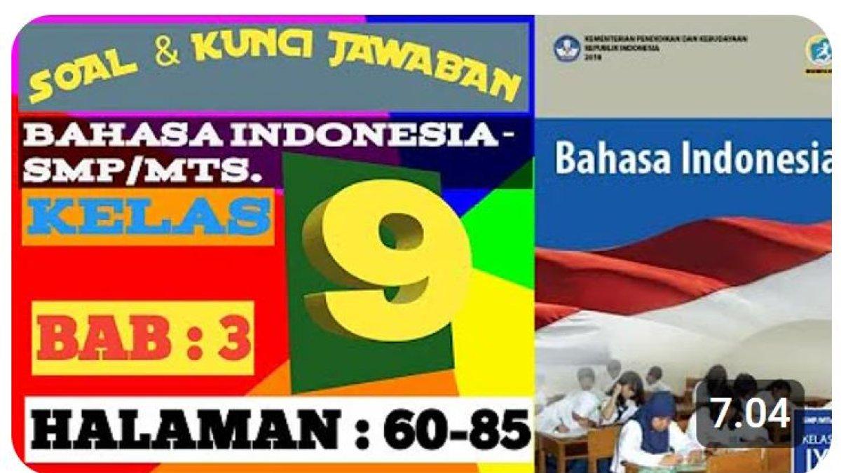 Soal Kunci Jawaban Bahasa Indonesia Kelas 9 Halaman 61 Simpulkan