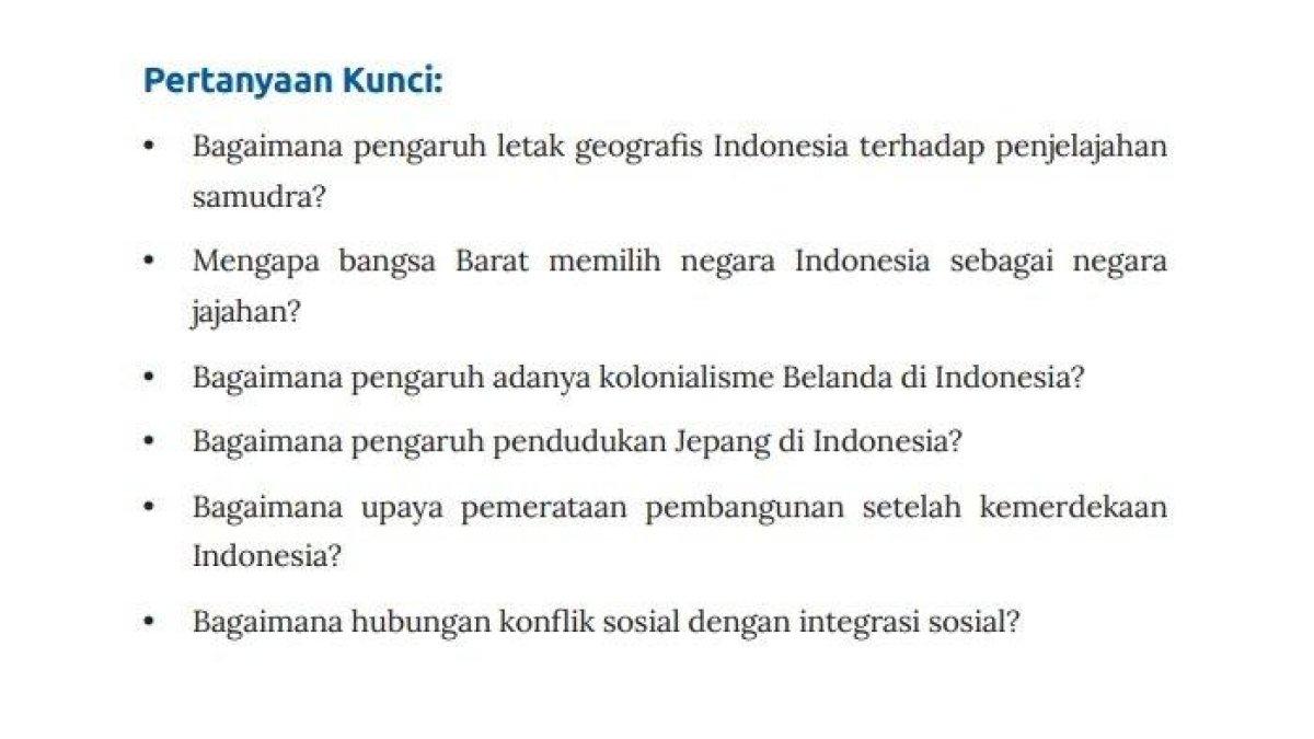 Kunci jawaban IPS Kelas 8 halaman 142 Kurikulum Merdeka. Siswa diminta menjawab soal tekait nasionalisme dan jati diri bangsa pada tugas Pertanyaan Kunci
