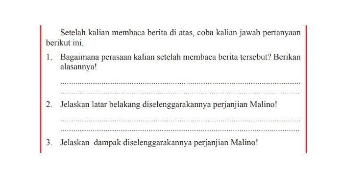 Kunci jawaban PKN Kelas 9 halaman 111 dan 112. S